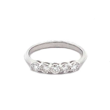 /home/earthtreasures/catalog.shopearthtreasures.com/imagedumplarge/EARTH_A1-09139.jpg 14K White Gold Shared Prong Wedding Band w/5Dia...