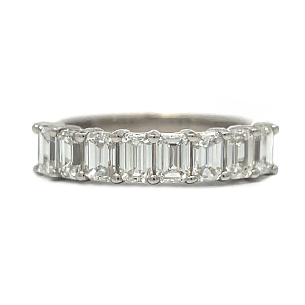 /home/earthtreasures/catalog.shopearthtreasures.com/imagedumplarge/EARTH_A1-09162.jpg 18K White Gold Shared Prong Fashion Band w/Emer...
