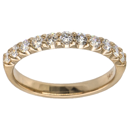 /home/earthtreasures/catalog.shopearthtreasures.com/imagedumplarge/EARTH_A1-09165.jpg 14K Yellow Gold Shared Prong Band w/13Diams=.57...