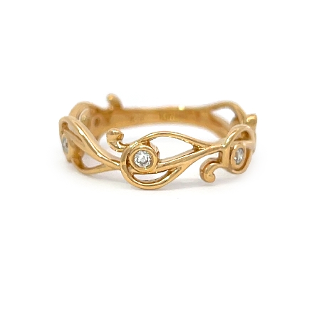 /home/earthtreasures/catalog.shopearthtreasures.com/imagedumplarge/EARTH_A1-09176.jpg 14K Yellow Gold Swirl Link Bezel Band w/Diams=....