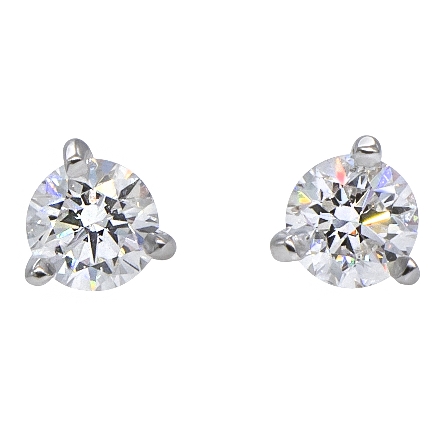 /home/earthtreasures/catalog.shopearthtreasures.com/imagedumplarge/EARTH_A10-05412.jpg 14K White Gold 1/2ctw Martini Stud Earrings w/2...