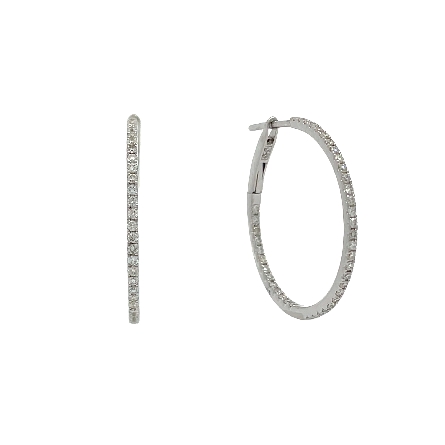 /home/earthtreasures/catalog.shopearthtreasures.com/imagedumplarge/EARTH_A11-06621.jpg 18K White Gold 1inch In and Out Round Hoop Earr...