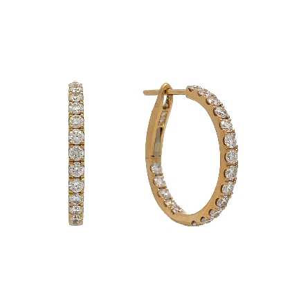 /home/earthtreasures/catalog.shopearthtreasures.com/imagedumplarge/EARTH_A11-06626.jpg 18K Yellow Gold 3/4inch In and Out Hoop Earring...