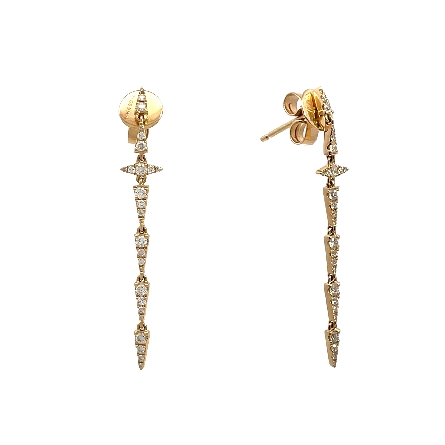 /home/earthtreasures/catalog.shopearthtreasures.com/imagedumplarge/EARTH_A11-06632.jpg 14K Yellow Gold 1.5inch Triangle Dangle Earring...