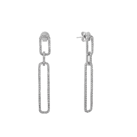 /home/earthtreasures/catalog.shopearthtreasures.com/imagedumplarge/EARTH_A11-06656.jpg 14K White Gold 50mm Paper Clip Drop Earrings w/...