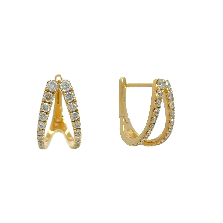 /home/earthtreasures/catalog.shopearthtreasures.com/imagedumplarge/EARTH_A11-06682.jpg 14K Yellow Gold 13mm Split Oval Hoop Earrings w...