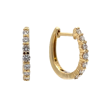 /home/earthtreasures/catalog.shopearthtreasures.com/imagedumplarge/EARTH_A11-06710.jpg 18K Yellow Gold Huggie Hoop Earrings w/Diams=.2...