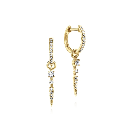 /home/earthtreasures/catalog.shopearthtreasures.com/imagedumplarge/EARTH_A11-06795.jpg 14K Yellow Gold Gabriel 10mm Huggie Hoop Spike ...