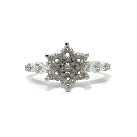 /home/earthtreasures/catalog.shopearthtreasures.com/imagedumplarge/EARTH_A14-10122.jpg 18K White Gold 6Prong Tulip Head Engagement Rin...