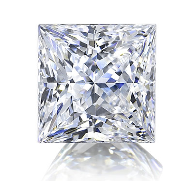 .90ct Princess SI1 I Loose Diamond 74.7% GIA#24...