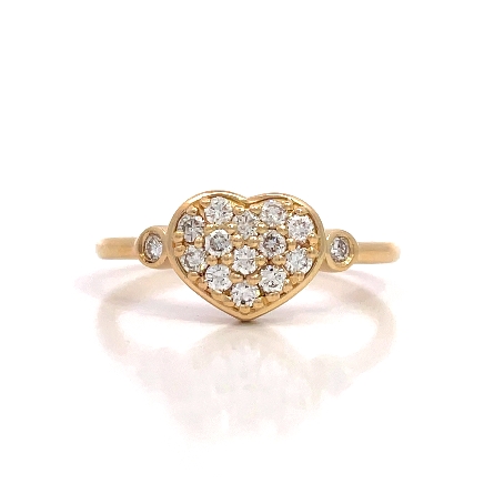 /home/earthtreasures/catalog.shopearthtreasures.com/imagedumplarge/EARTH_A4-03109.jpg 14K Yellow Gold Pave Heart and Bezel Ring w/Dia...