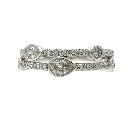/home/earthtreasures/catalog.shopearthtreasures.com/imagedumplarge/EARTH_A4-03131.jpg 14K White Gold 2Row Prong Set and Bezel Fashion...