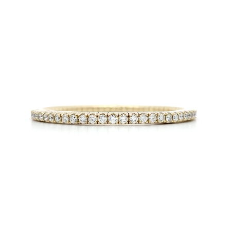 14K Yellow Gold Flexible Line Bracelet w/Diams=...