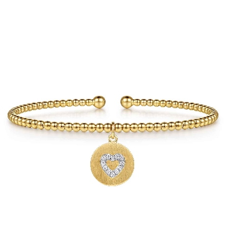 /home/earthtreasures/catalog.shopearthtreasures.com/imagedumplarge/EARTH_A5-200560.jpg 14K Two Tone Gabriel Bujukan Heart Charm Beaded...