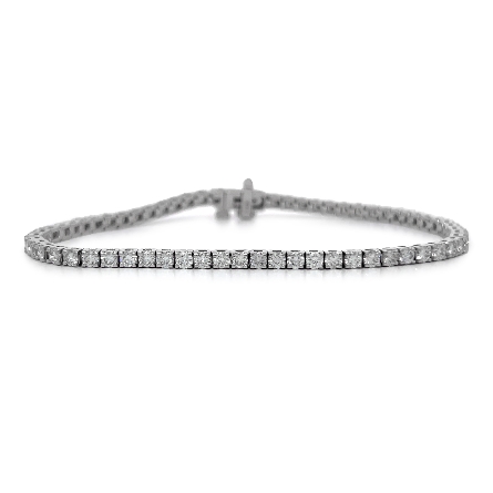 /home/earthtreasures/catalog.shopearthtreasures.com/imagedumplarge/EARTH_A5-200608.jpg 14K White Gold 7inch 4Prong Tennis Bracelet w/6...