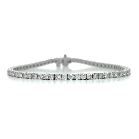 /home/earthtreasures/catalog.shopearthtreasures.com/imagedumplarge/EARTH_A5-200612.jpg 14K White Gold 7inch 4Prong Tennis Bracelet w/6...