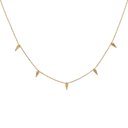 /home/earthtreasures/catalog.shopearthtreasures.com/imagedumplarge/EARTH_A6-04771.jpg 18K Yellow Gold Pave Spike Pendant Adjustable 1...