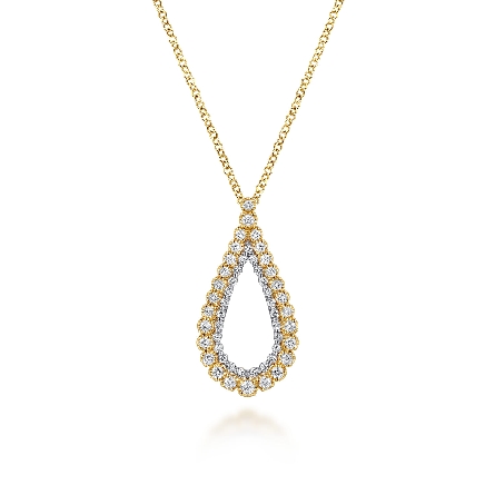 /home/earthtreasures/catalog.shopearthtreasures.com/imagedumplarge/EARTH_A6-04786.jpg 14K Yellow Gold Gabriel Double Row Teardrop Pen...