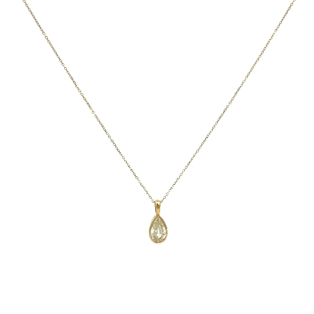 /home/earthtreasures/catalog.shopearthtreasures.com/imagedumplarge/EARTH_A6-04804.jpg 14K Yellow Gold 18inch Bezel Necklace w/1 Pear ...