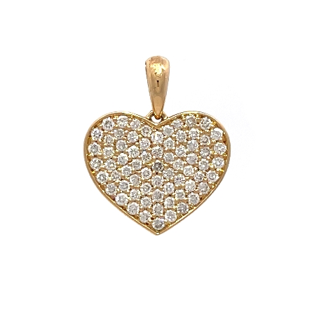 /home/earthtreasures/catalog.shopearthtreasures.com/imagedumplarge/EARTH_A7-201199.jpg 18K Yellow Gold 12x14mm Pave Heart Pendant w/69...