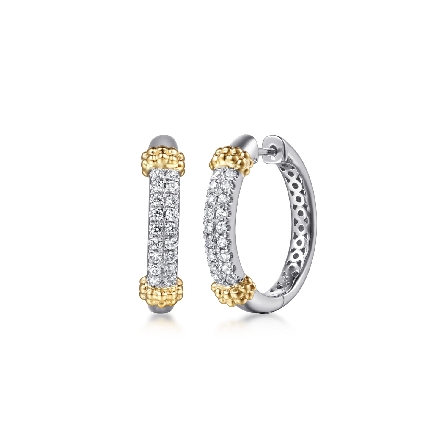 Sterling Silver and 14K Yellow Gold Gabriel 20m...