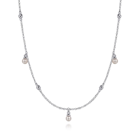 Sterling Silver Gabriel Adjustable 15.5-17.5inc...