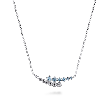 Sterling Silver Gabriel Adjustable 15.5-17.5inc...