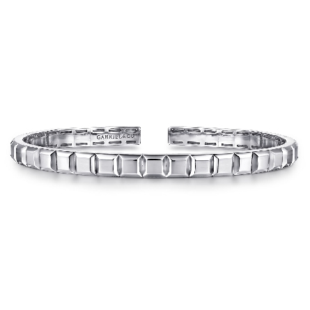 /home/earthtreasures/catalog.shopearthtreasures.com/imagedumplarge/EARTH_C13-04701.jpg Sterling Silver Gabriel 7.25inch Open Cuff Angu...