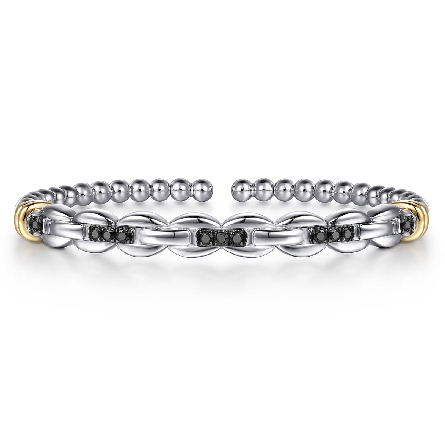 /home/earthtreasures/catalog.shopearthtreasures.com/imagedumplarge/EARTH_C13-04728.jpg Sterling Silver and 14K Yellow Gold 6inch Link ...