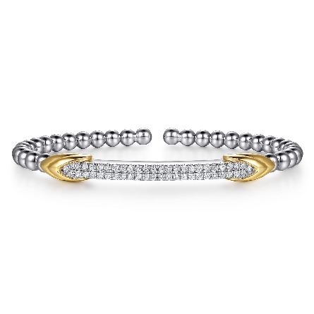 /home/earthtreasures/catalog.shopearthtreasures.com/imagedumplarge/EARTH_C13-04744.jpg Sterling Silver and 14K Yellow Gold Bujukan Ban...