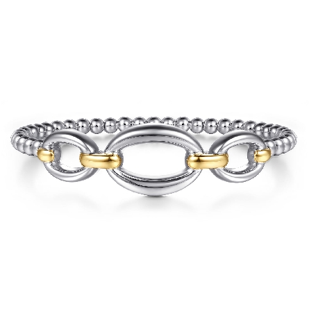 /home/earthtreasures/catalog.shopearthtreasures.com/imagedumplarge/EARTH_C13-04745.jpg Sterling Silver and 14K Yellow Gold Bujukan Ova...
