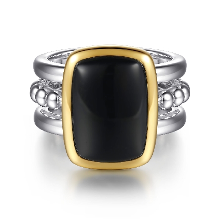 /home/earthtreasures/catalog.shopearthtreasures.com/imagedumplarge/EARTH_C13-04755.jpg Sterling Silver and 14K Yellow Gold Gabriel Bez...