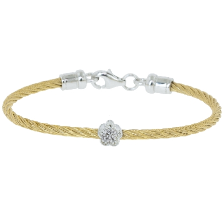 Yellow Stainless Steel and Sterling Silver Chil...
