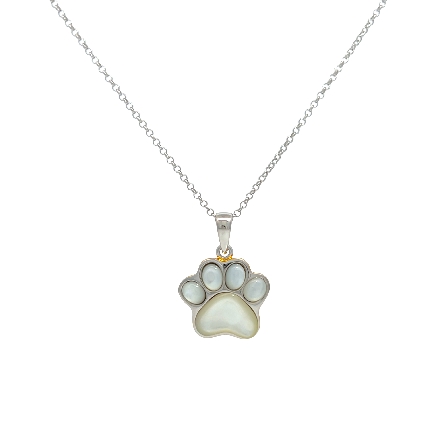 /home/earthtreasures/catalog.shopearthtreasures.com/imagedumplarge/EARTH_CC-01280.jpg Sterling Silver Mother of Pearl Dog Paw 18inch ...