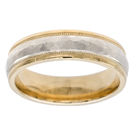 14K Yellow Gold Primary and White Gold Center H...