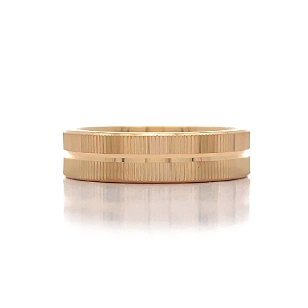 /home/earthtreasures/catalog.shopearthtreasures.com/imagedumplarge/EARTH_J24-200280.jpg 14K Yellow Gold 5mm Comfort Fit Band and Vertic...