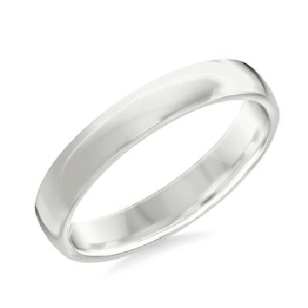 /home/earthtreasures/catalog.shopearthtreasures.com/imagedumplarge/EARTH_J24-200290.jpg 14K White Gold 4mm Comfort Fit Band with a Euro...