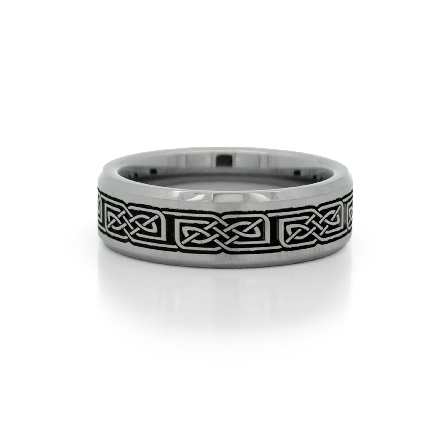 /home/earthtreasures/catalog.shopearthtreasures.com/imagedumplarge/EARTH_J24-200291.jpg Tungsten Carbide 7MM Black Geometric Band Size1...
