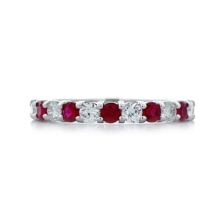 /home/earthtreasures/catalog.shopearthtreasures.com/imagedumplarge/EARTH_J3-01269.jpg 14K White Gold Alternating Prong Set Band w/6Di...