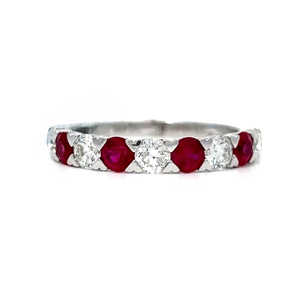/home/earthtreasures/catalog.shopearthtreasures.com/imagedumplarge/EARTH_J3-01286.jpg 14K White Gold Alternating Heart Prong Fashion ...