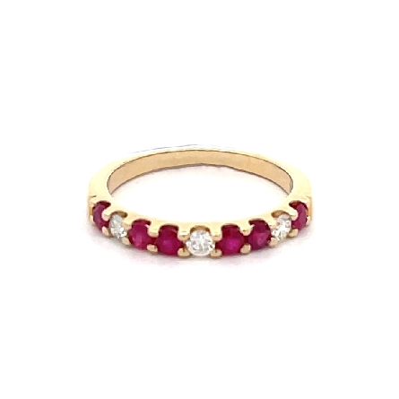 /home/earthtreasures/catalog.shopearthtreasures.com/imagedumplarge/EARTH_J3-01296.jpg 14K Yellow Gold Shared Prong Alternating Band w...