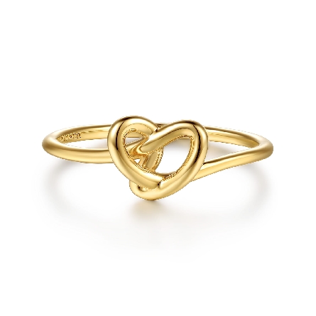 /home/earthtreasures/catalog.shopearthtreasures.com/imagedumplarge/EARTH_J8-04032.jpg 14K Yellow Gold Gabriel Love Knot Stackable Rin...