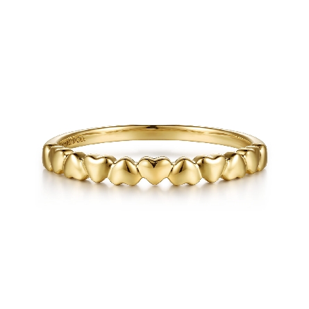 /home/earthtreasures/catalog.shopearthtreasures.com/imagedumplarge/EARTH_J8-04036.jpg 14K Yellow Gold Gabriel Plain Heart Stackable R...