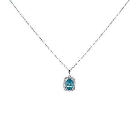 /home/earthtreasures/catalog.shopearthtreasures.com/imagedumplarge/EARTH_K12-00073.jpg 14K White Gold 16-18inch Adjustable Halo Pendan...