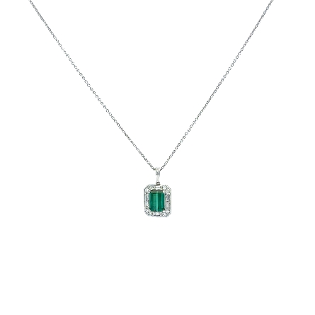 /home/earthtreasures/catalog.shopearthtreasures.com/imagedumplarge/EARTH_K17-00243.jpg 14K White Gold Adjustable 16-18inch Halo Neckla...