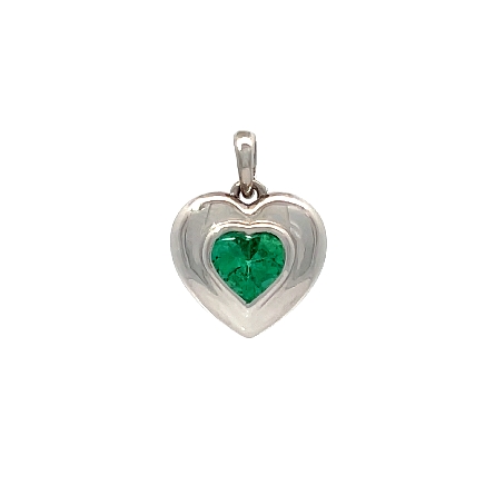 /home/earthtreasures/catalog.shopearthtreasures.com/imagedumplarge/EARTH_K5-00845.jpg 14K White Gold Heart Bezel Pendant w/1 Heart Em...