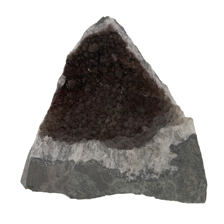 Brown Drusy Fade Geode 5.5  W x 5.5  H x 3.75  D