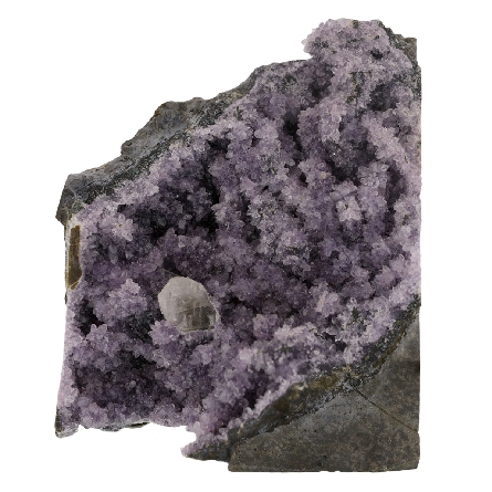 Amethyst Drusy Geode 5  H x 4.25  W x 2.75  D