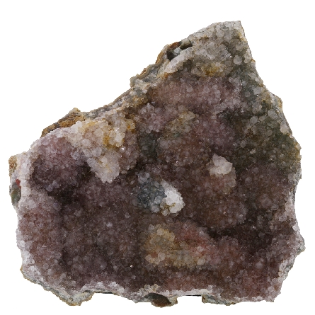 Pink Lavender Drusy Geode 7.5   x 6.5   x 1.75  D