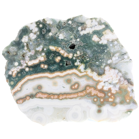 Ocean Jasper Plate 3.75   x 3.25   x 1/8  